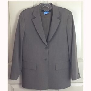Emanuel Ungaro Gray Brown Pants Suit